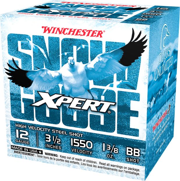 Picture of Winchester Ammo WXS12LBB Xpert Snow Goose High Velocity 12Gauge 3.50" 1 3/8oz BBShot 25 Per Box/10 Case