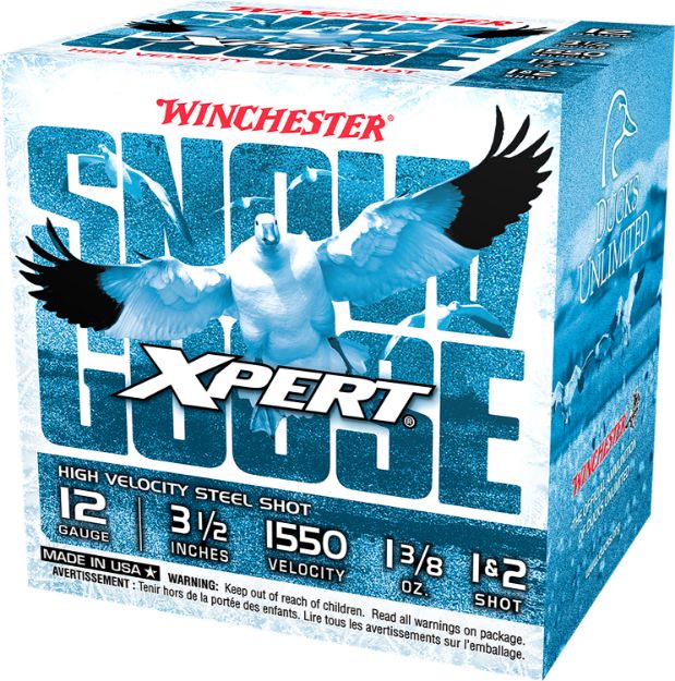 Picture of Winchester Ammo WXS12L12 Xpert Snow Goose High Velocity 12Gauge 3.50" 1 3/8oz 1/2Shot 25 Per Box/10 Case