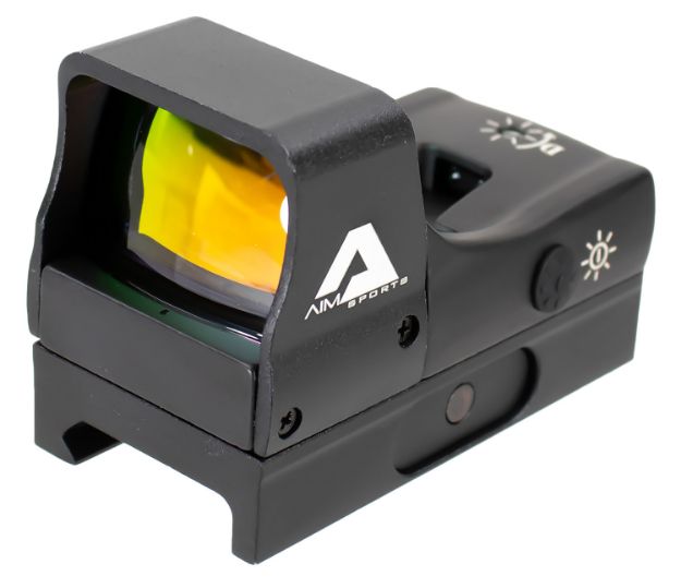 Picture of Aim Sports RT5C1 Compact Reflex Sight  Matte Black 1x27mm 3.5 MOA Red Dot