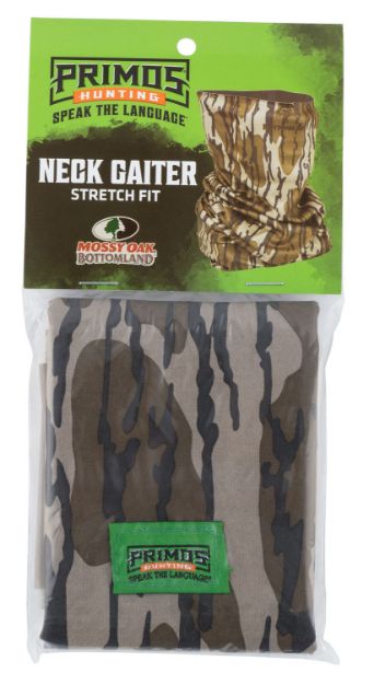 Picture of Primos PS6680 Stretch Fit  Mossy Oak Original BottomLand Neoprene Neck Gaiter OSFA