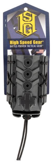 Picture of High Speed Gear 11TQK0BK Tourniquet TACO  Black Kydex, 2" Belt Clip/MOLLE U-Mount, Compatible w/ Most Tourniquets