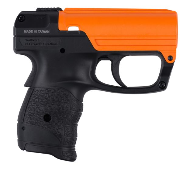 Picture of Sabre SDPG03 Aim & Fire Pepper Gel OC Pepper Effective Distance 15 ft Black/Orange