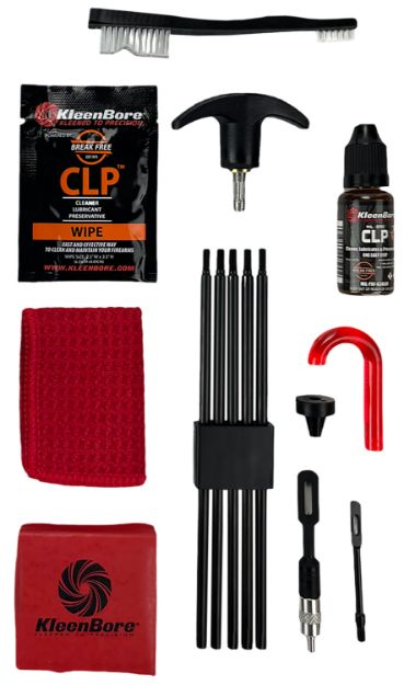 Picture of KleenBore UK213 Universal Cleaning Kit .22 Cal-12 Gauge Handguns/Rifles/Shotguns