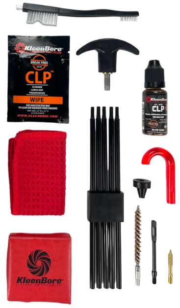 Picture of KleenBore K204 Rifle Classic Cleaning Kit .25/ .243/ 6.5mm Cal