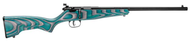 Picture of Savage Arms 13802 Rascal  Youth 22 LR 1rd 16.12" Matte Blued Barrel, Matte Blued Carbon Steel Receiver, Boyd's Minimalist Gray & Teal Hybrid Laminate Stock, Right Hand