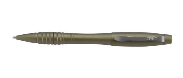 Picture of CRKT TPENWOD Williams Defense Pen OD Green Anodized Aluminum 6" Includes Pen Refill