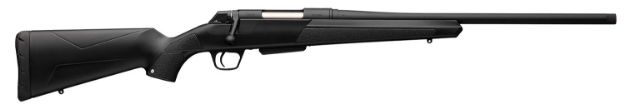 Picture of Winchester Repeating Arms 535711299 XPR SR Full Size 6.8 Western 3+1 20" Black Perma-Cote Threaded Sporter & Drilled & Tapped Steel Receiver, Matte Black Fixed Synthetic Stock