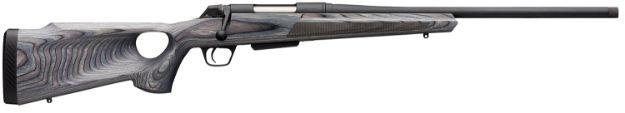 Picture of Winchester Guns 535727212 XPR Thumbhole Varmint SR 243 Win 3+1 Cap 24" TB Blued Perma-Cote Rec Matte Black Laminate Fixed Thumbhole Stock Right Hand with MOA Trigger System (Full Size) No Sights