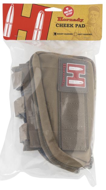 Picture of Hornady 99110 Gun Cheek Piece  Tan Cordura 5rd Rifle Right Hand