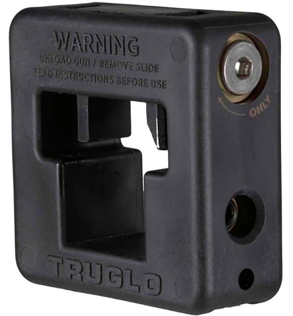 Picture of TruGlo TGTG970G1 Sight Setter  Handgun Polymer Black Compatible w/Most Glock