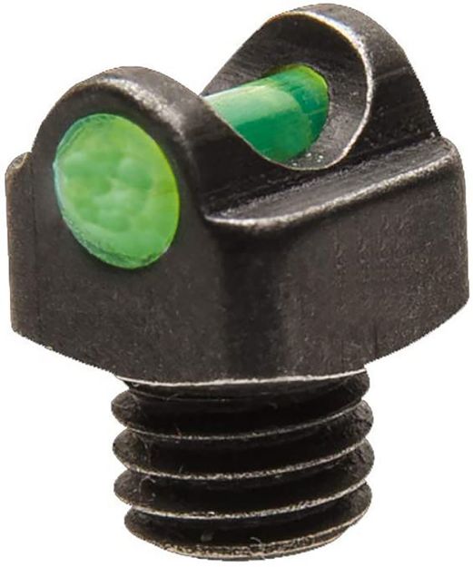 Picture of TruGlo TGTG954CG StarBrite Deluxe Bead  Black | Green Fiber Optic Front Sight 5-40" Threads