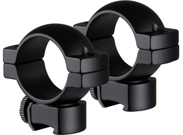 Picture of TruGlo TGTG8960B2 Lightweight Scope Rings  Matte Black 1" Medium 2 Screws (1 Per Side)