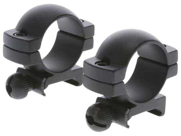 Picture of TruGlo TGTG8960B1 Lightweight Scope Rings  Matte Black 1" Medium