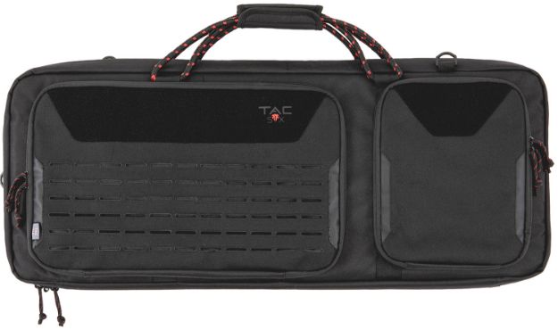 Picture of Tac Six 10829 Squad Tactical Case Black 600D Polyester Rifle