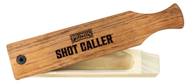 Picture of Primos PS2962 Shot Caller  Box Call Attracts Turkey Natural