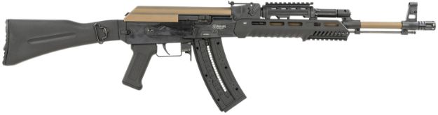 Picture of Mauser Rimfire 4070026 AK-47  22 LR 24+1 16.50" Barrel w/Flash Hider, Bronze Receiver, Adjustable Rear Sight, Optics Ready Picatinny Rail, Left Side Folding Stock, Ambidextrous Magazine Release