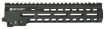 Picture of Geissele Automatics 05578B Super Modular Rail MK14 9.30" M-LOK, Black Aluminum for AR Platform, Barrel Nut Included