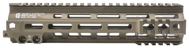 Picture of Geissele Automatics 05283S Super Modular Rail MK4 9.30" M-LOK, Desert Dirt Aluminum for AR Platform, Barrel Nut Included