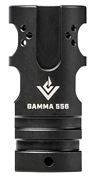 Picture of Aero Precision APVG200001A VG6 Gamma 5.56x45mm NATO 1/2"-28 tpi, Black Stainless Steel, 2 Port Brake