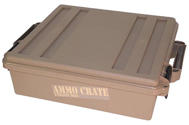 Picture of MTM Case-Gard ACR572 Ammo Crate Utility Box Dark Earth Polypropylene