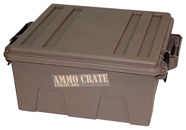 Picture of MTM Case-Gard ACR872 Ammo Crate Utility Box Dark Earth Polypropylene