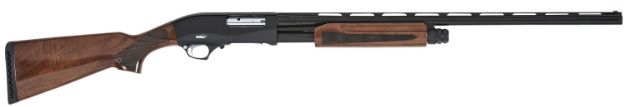 Picture of TriStar 23133 Cobra III Field 20 Gauge 3" 5+1 26" Black Vent Rib Chrome-Lined Barrel, Walnut Wood Fixed Stock