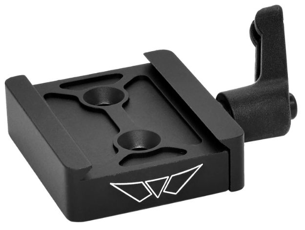 Picture of Warne 7955M ARCA Rail Adapter Skyline Black Anodized Steel