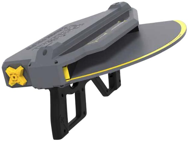 Picture of Caldwell 4002774 Claymore Pullpup Clay Target Thrower Gray/Yellow