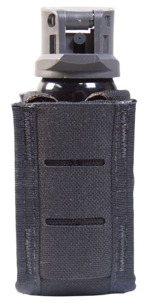 Picture of High Speed Gear 41OC00BK TACO Duty OC Spray Pouch, Black Nylon with MOLLE Exterior, Fits MOLLE, Compatible with MK3 OC Can