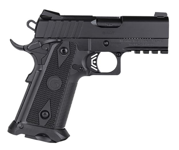 Picture of Girsan 395055 Witness2311  45 ACP 11+1 3.40" Black Steel Barrel, Black Serrated Steel Slide, Black Polymer Frame w/Beavertail & Picatinny Rail, Black Checkered Polymer Grip, Ambidextrous