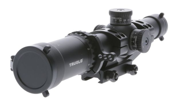 Picture of TruGlo TG-8518TLR Omnia  Black Anodized 1-8x24mm 30mm Tube Illuminated APTR Reticle