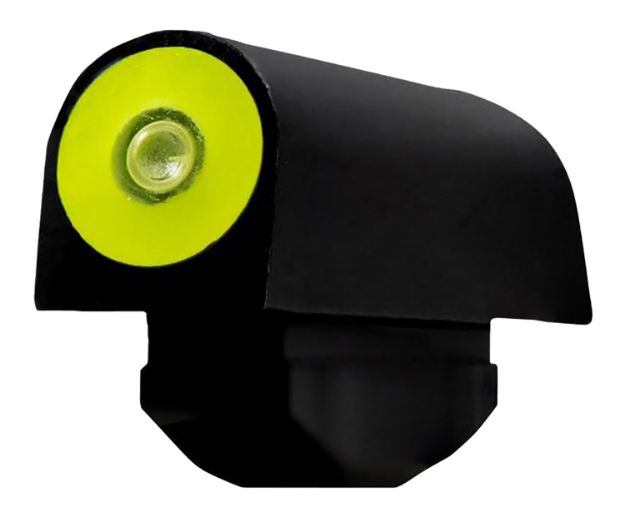 Picture of XS Sights RV0003N3Y Big Dot Revolver Front Sight- Smith & Wesson  Black | Green Tritium Yellow Outline Front Sight