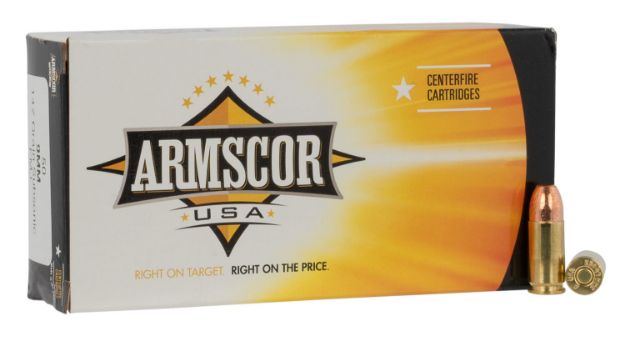 Picture of Armscor FAC95 USA  9mmLuger 147gr Full Metal Jacket 50 Per Box/20 Case