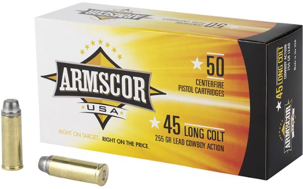 Picture of Armscor FAC45LC1N USA  45Colt 255gr Lead 50 Per Box/8 Case