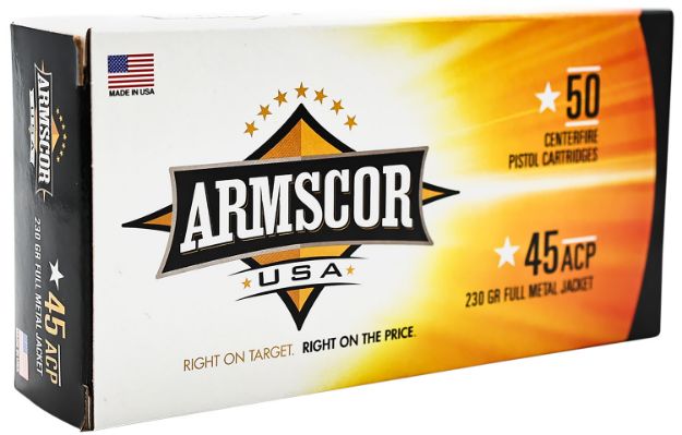 Picture of Armscor FAC4512N USA  45ACP 230gr Full Metal Jacket 50 Per Box/20 Case