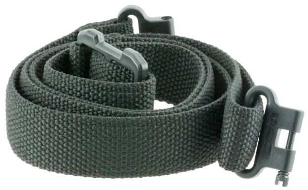 Picture of Blue Force Gear HS125DSBK Hunting Sling 1.25" W x 26"- 46" L Adjustable Black Cordura