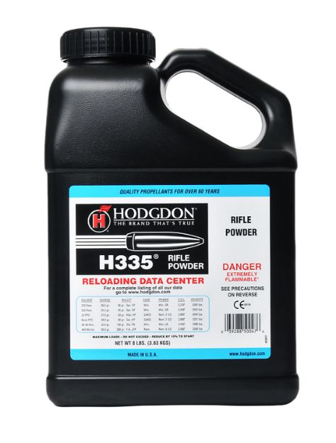 Picture of Hodgdon 3358 Spherical H335 Smokeless Rifle 8 lbs