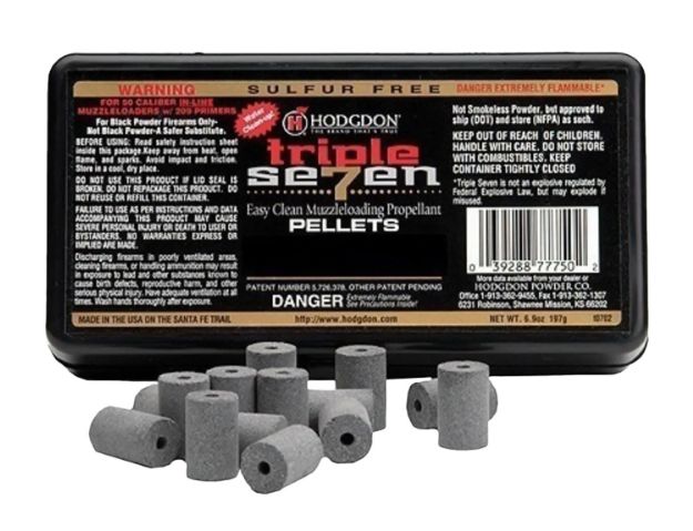 Picture of Hodgdon T75050 Triple Seven Pellets 50 Cal 50 Grain 100 Per Box