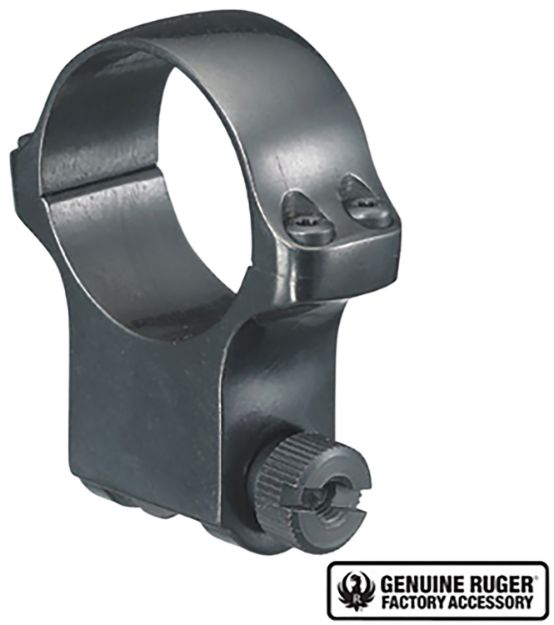 Picture of Ruger 90275 6B30 Scope Ring  Matte Black 30mm Extra High