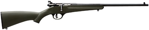 Picture of Savage Arms 13790 Rascal  Youth 22 LR 1rd 16.12" Blued Barrel, Blued Carbon Steel Receiver, Green Synthetic Stock, Right Hand