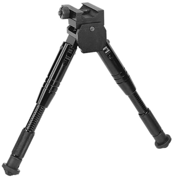 Picture of Caldwell 531123 AR Bipod Prone 7.5"-10" Matte Black Aluminum