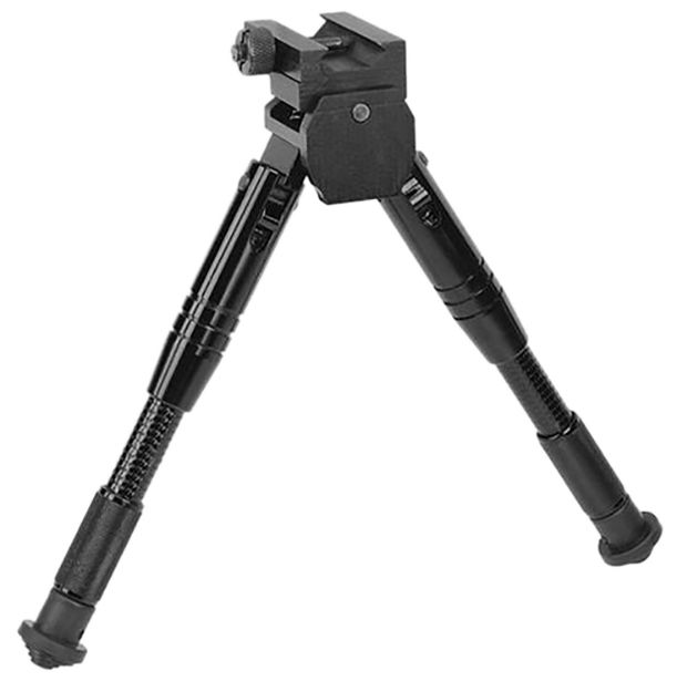 Picture of Caldwell 532255 AR Bipod Sitting 14.50"-30.50" Matte Black Aluminum