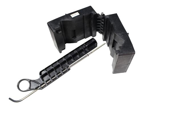 Picture of Wheeler 156444 Delta Series Upper Vise Block Black Polymer Rifle AR-15