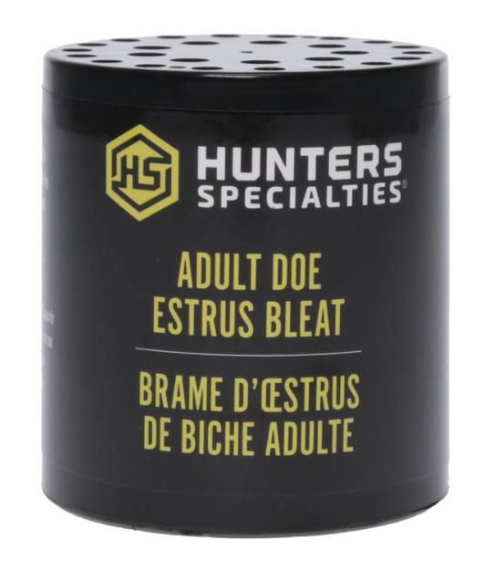 Picture of Hunters Specialties 00167 Adult Doe Estrus  Can Call Doe Sounds Attracts Deer Black