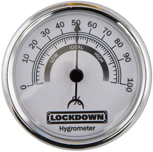 Picture of Lockdown 222111 Vault Hygrometer 2.75" Silver