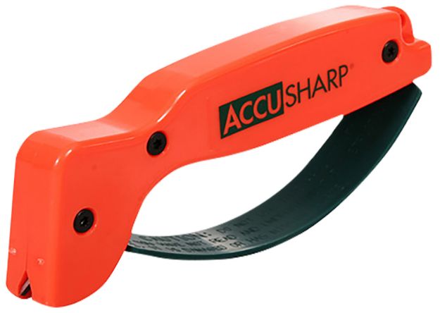 Picture of AccuSharp 014C Sharpener  Hand Held Tungsten Carbide Sharpener Orange