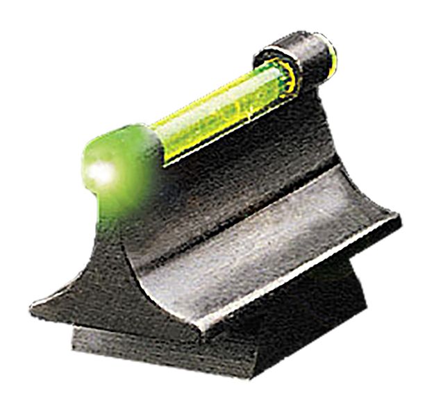 Picture of TruGlo TG95450RG 3/8" Dovetail Front Sight  Black 0.450" Green Ramp for Rifles