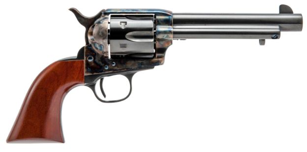 Picture of Cimarron MP411 Model P  45 Colt (LC) 6 Shot, 5.50" Blued Steel Barrel, Cylinder & Frame, Walnut Grip, Exposed Hammer