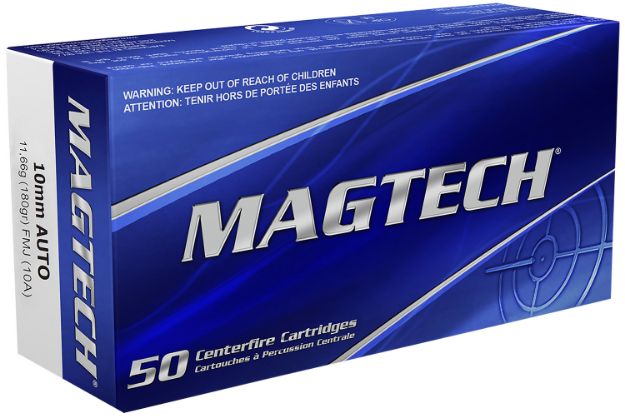 Picture of Magtech 10A Range/Training  10mmAuto 180gr Full Metal Jacket 50 Per Box/20 Case