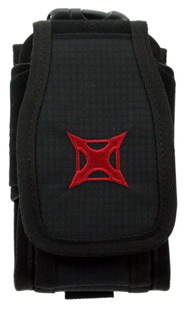 Picture of Vertx VTX5140BK Phone/Multi-Tool Pouch VTX 7" H x 4" W x 2" D Black Cordura w/Velcro Closing